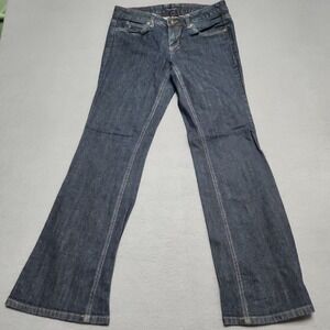 Tommy Hilfiger Womens Jeans 8 Bootcut Flare Dark Blue